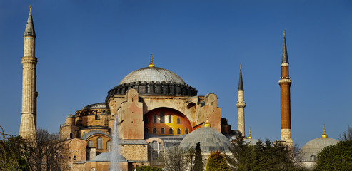 Fototapeta na wymiar Santa Sofia (Estambul)