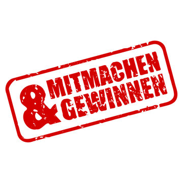 stempel eckig mitmachen & gewinnen II
