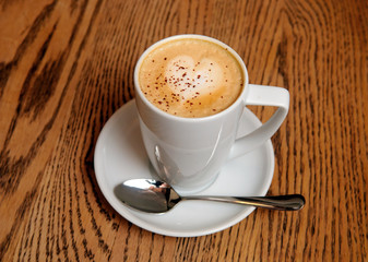 cappuccino latte cup
