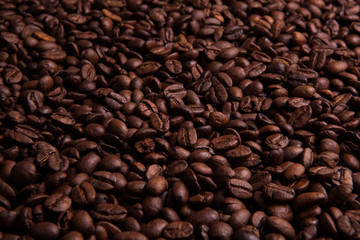 Obrazy na Szkle  Palone ziarna kawy