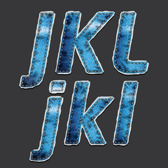 Jean Alphabet Set 4