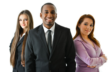Smiling Business Team