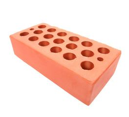brick isolated on white