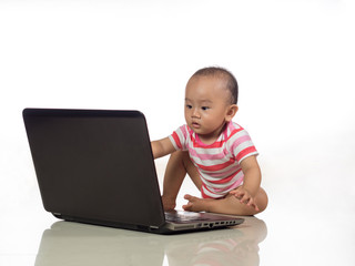 Baby notebook touch screen