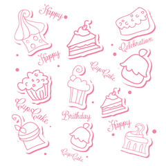 Cake  & Cupcakes icons