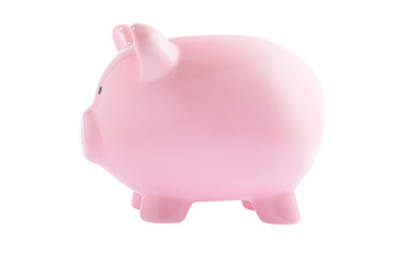 pink piggy bank