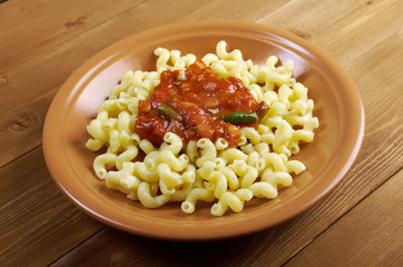 Italian pasta cavatappi