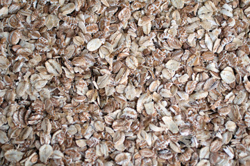 Breakfast food oat texture for background
