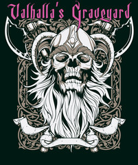 Vallhalla's graveyard © Tshirt-Factory.com