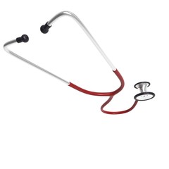 Doctor's stethoscope on a white background