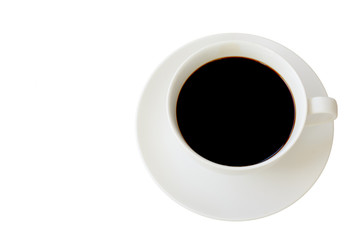 coffee cup isolated white background