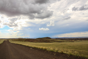 Sandstraße im Damaraland