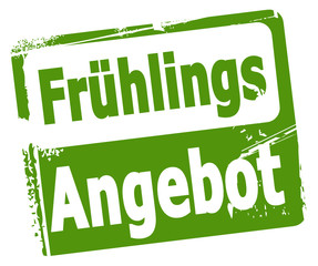 Frühlingsangebot
