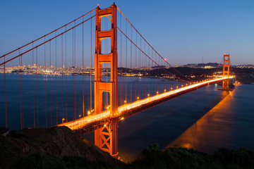 Fototapeta na wymiar Golden Gate View