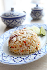 Thai Fried Rice with Seafood