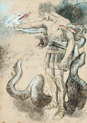 Hercules - Slay the nine-headed Lernaean Hydra.