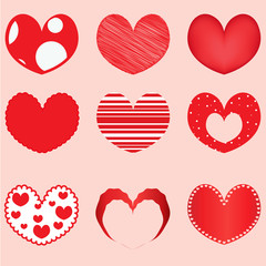 hearts collection