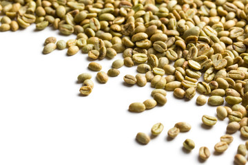 unroasted coffee beans