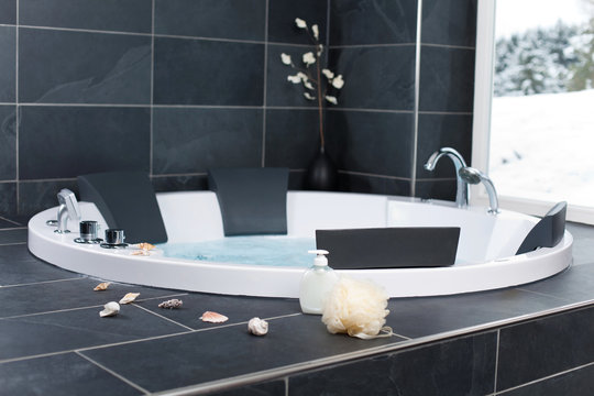 moderne badewanne
