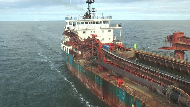 cargo en mer