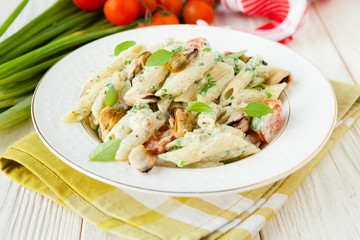 pasta with seafood