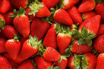 Strawberries clean and simple