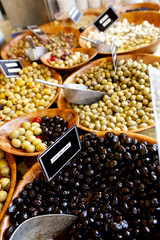 Olive al mercato