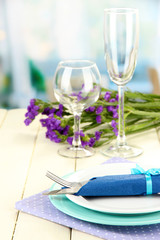 Table serving