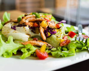 Salmon salad