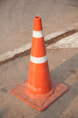 Traffic cone.