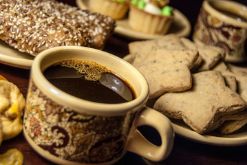 coffee and cookies