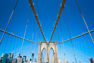 Obraz premium Brooklyn bridge, New York City. USA.