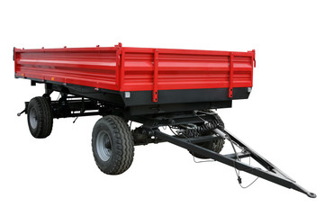 The red tractor cart