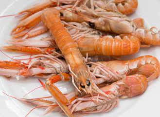 plate of crayfish