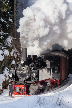 Harzer Schmalspurbahnen Selketalbahn im Winter