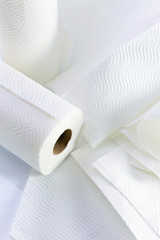 White paper towel