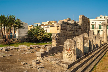 Fototapeta na wymiar Syracusa Ruins