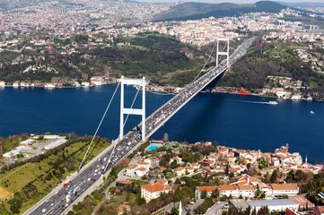 Fototapete Fatih Sultan Mehmet Bridge © mehmet