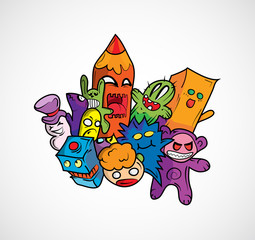 Doodle Monsters