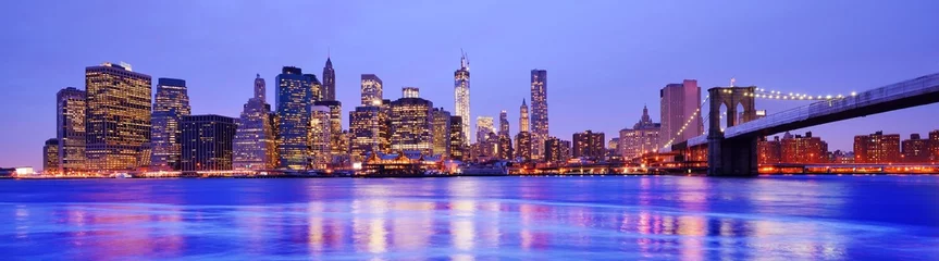 Photo sur Plexiglas New York Panorama de la ville de New York