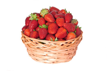 Basket of strawberries