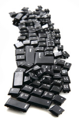 chaos black keyboard keys