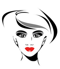 portrait of beautiful young girl