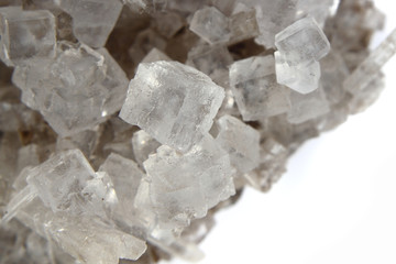 natural salt cubes (mineral, food ingredient)
