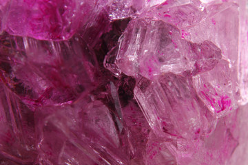amethyst mineral violet background