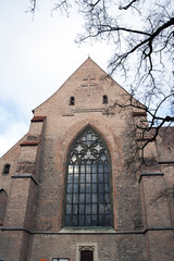 Detail of the Cathedral of Augsburg,  Bavaria, Germany