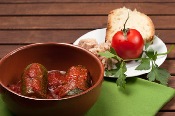 Zucchine ripiene di tonno