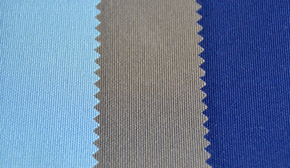 Textura de tela en colores azul y gris