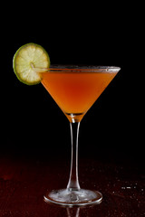 tropical juice cocktail
