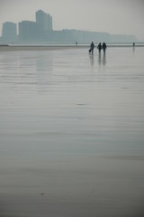 Ostenda Belgia szeroka plaża 1 © ridan